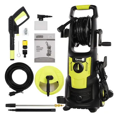 Pressure Washer, 1800W 135bar 450L/H Electric Jet Washer, Snow Foam pressure washer with Adjusta