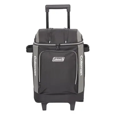 Coleman Can Wheeled Soft Cooler Insulated Outdoor Camping Picnic Bag in Black