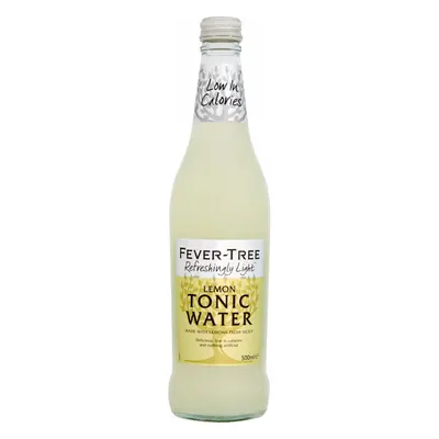 FEVER-TREE Refreshingly Light Lemon Tonic Water 500ml (Pack of 8)