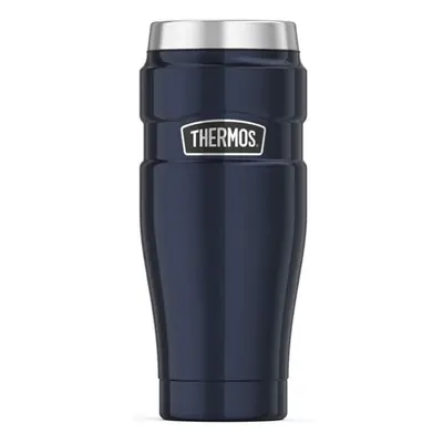 THERMOS Stainless King Vacuum-Insulated Travel Tumbler Ounce Midnight Blue