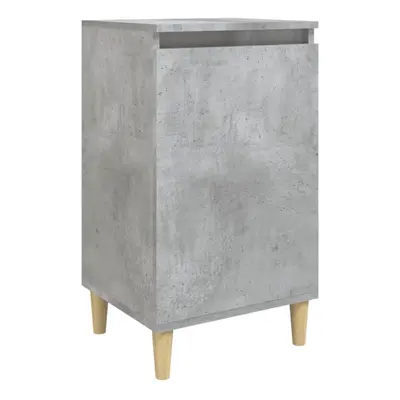 (concrete grey, pcs) vidaXL 1/2x Bedside Cabinet Engineered Wood End Table Nightstand Multi Colo