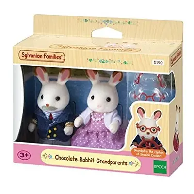 Sylvanian Families Chocolate Rabbit Grandparents