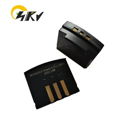 (1PCS) 3.7v 350mah Rechargeable Li-ion Battery For Artist Aph100 E1 Wireless Tv Hearing Aid Head