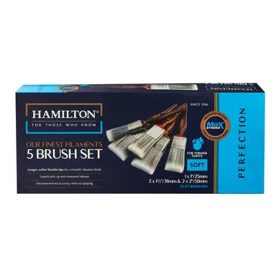 Hamilton Perfection MaxStroke Paint Brush Set Piece Soft