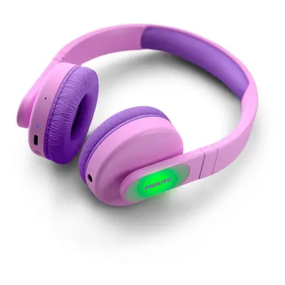 Philips TAK4206PK/00 headphones/headset Head-band 3.5 mm connector USB Type-C Bluetooth Pink