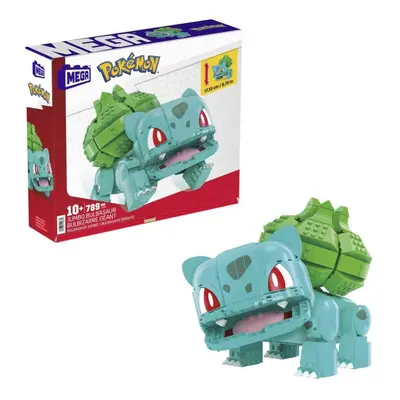 MEGA Pok mon Action Figure Building Toys for Kids Jumbo Bulbasaur with Pieces Buildable and Pose