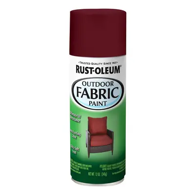 RustOleum Outdoor Fabric Spray Paint Dark Red oz Pack of