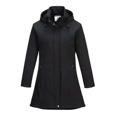 (2XL, Black) Portwest Womens/Ladies Carla Soft Shell Jacket