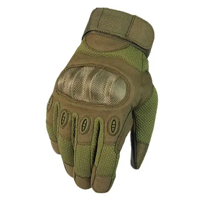 (Army Green, M) Outdoor Tactical Gloves Taktische Handschuhe Gloves Bicycle Bike Motorcycle Glov