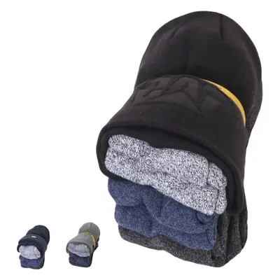 6pcs CAT Beanie & Socks Bundle Pack Caterpillar Warm Winter Kit - Assorted