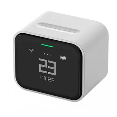 (white) Xiaomi Qingping Air Detector Lite Work With Mihome App Apple Homekit Co2 Pm2.5 Pm10 Temp