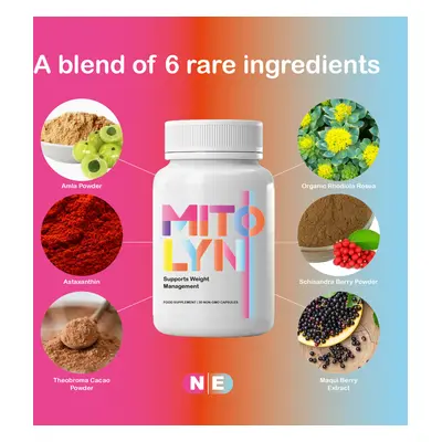 Mitolyn Promotes Mitochondria Supplement, Capsules