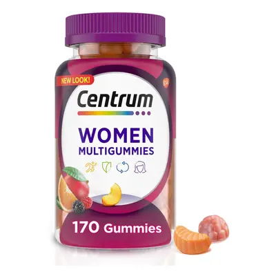 Centrum Multigummies Women's Multivitamin Supplement Gummies, Assorted Fruit, Ct