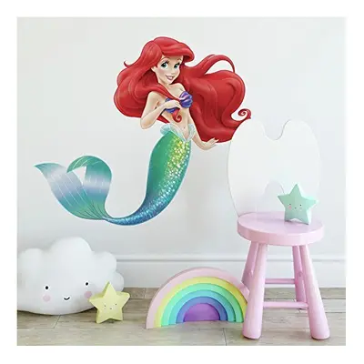 RoomMates RMK2360GM The Little Mermaid Peel and Stick Giant Wall Decals Pack