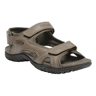 (UK 8, Walnut/Tree Top) Regatta Great Outdoors Mens Haris Sandals