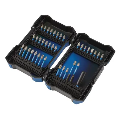 Draper 38PC IMPACT S/DRIVER SET Impact Screwdriver Bit Set, 1/4" Hex (38 Piece)