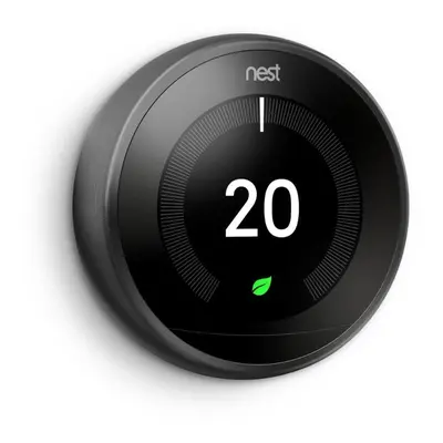 Google Nest Learning Thermostat Third Generation - Black