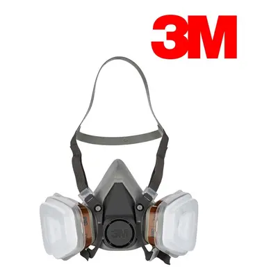 3M C1+R Reusable Spray Painting Respirator Mask With Replaceable Filters