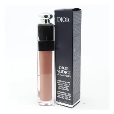 (014 Shimmer Macadamia) Dior Addict Lip Maximizer Plumping Gloss 0.20oz/6ml New With Box