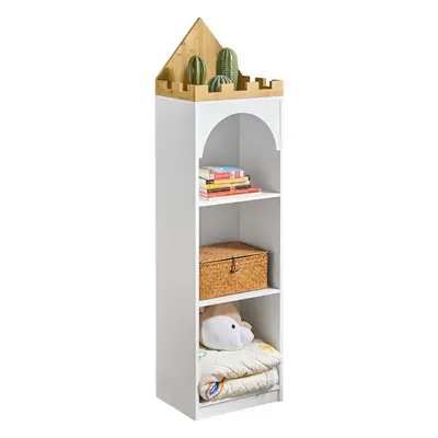 SoBuy KMB42-W,Children Kids Bookcase Book Display Shelf Rack Organizer