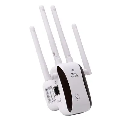 (UK Plug) 300Mbps WiFi Range Extender Wireless Repeater 2.4 GHz Support Wireless AP/Router Mode 