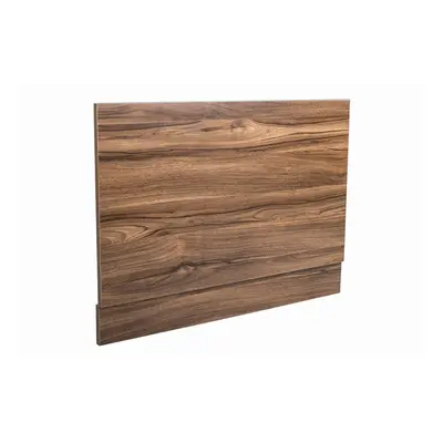 NRG Modern Bath End Panels for Bathroom Soaking Bathtub Walnut 800mm