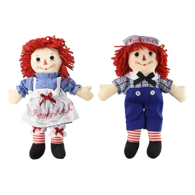 Bundle of Aurora Dolls - Large 16'' Classic Raggedy Ann and Raggedy Andy