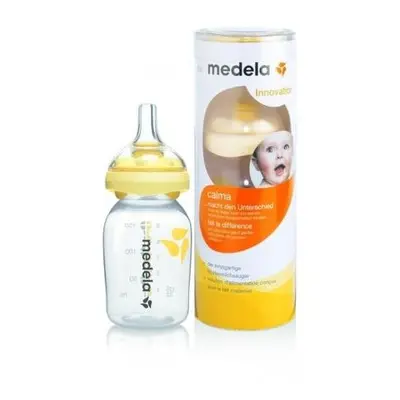 MEDELA milk storage bottle 150ml with Calma pacifier