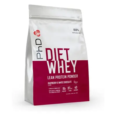 (PhD Nutrition Diet Whey High Protein Lean Matrix, Raspberry and White Chocolate Diet Whey Prote