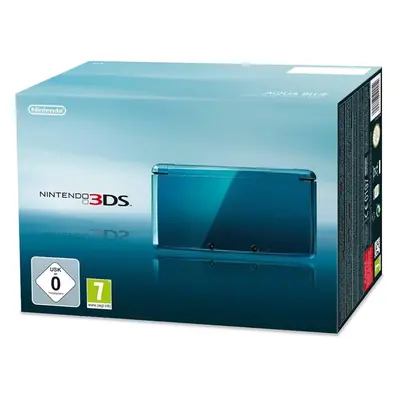 Nintendo 3DS Handheld Console - Aqua Blue - turquoise BOXED