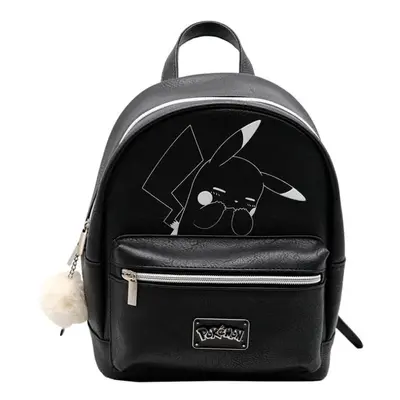 Pokemon Pikachu Black Fashion Backpack