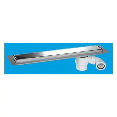 McAlpine CD800-P Polished Stainless Steel Standard Channel Drain - 748mm