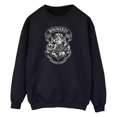 (M, Black) Harry Potter Womens/Ladies Hogwarts Crest Sweatshirt