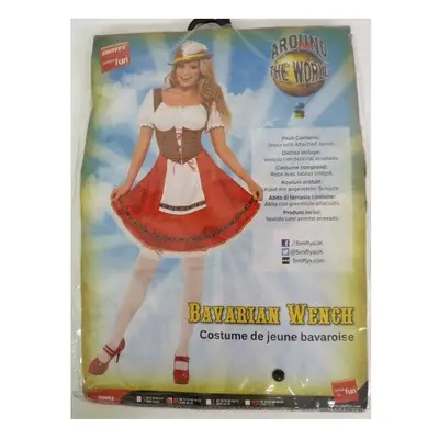 Medium Women's Bavarian Wench Costume - Dress Fancy Oktoberfest German Beer - dress costume bava