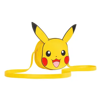 Pokemon Crossbody Bag for Girls 3D Pikachu Girls Handbag with Shoulder Strap Zip Closure Travel 