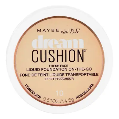 Maybelline New York Dream Cushion Fresh Face Liquid Foundation Porcelain 0.51 Ounce