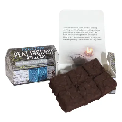 Scottish Turf Peat Incense REFILLS for Ceramic Highland Cottage Burner