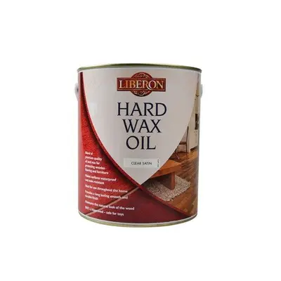 Liberon Hard Wax Oil Clear Satin 2.5 Litre