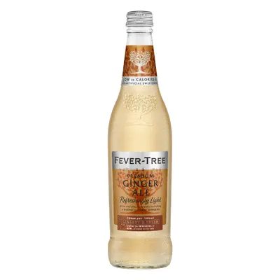 FEVER-TREE Refreshingly Light Ginger Ale 500ml (Pack of 8)