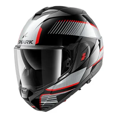 (S) Shark OXO Flip Up Helmet Sikter Black / Anthracite / Red