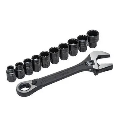 Crescent CRECPTAW8 X6 Pass-Thru Adjustable Wrench Set Piece