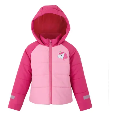 (6-12 Months, Sweet Pink) Regatta Childrens/Kids Luna The Unicorn Quilted Jacket