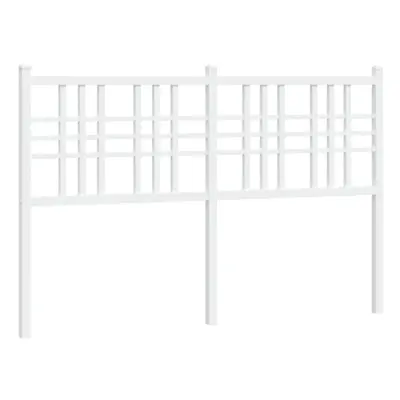 (white, cm) vidaXL Metal Headboard Bedroom Home Bed Header Bed Headboard Black cm