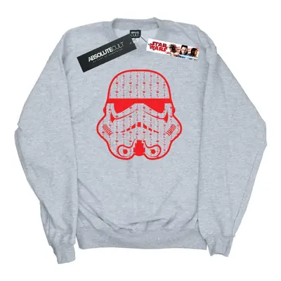 (XXL, Sports Grey) Star Wars Mens Christmas Stormtrooper Helmet Sweatshirt