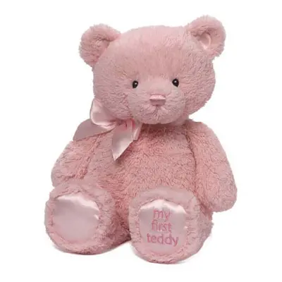 (38cm ) - Gund Pink My First Teddy Big Plush Toy One Size Light pink