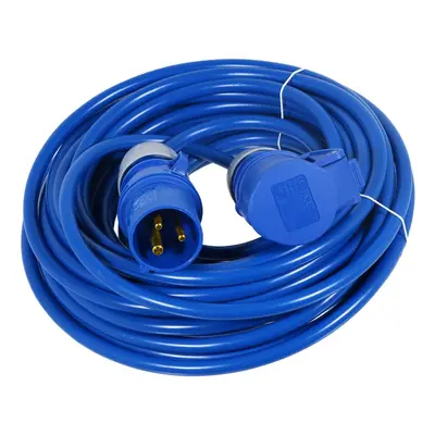 16A Extension Lead 14m 240V 1.5mm Extra Long Power Cable Cord 3-Pin 2P+E (Blue)