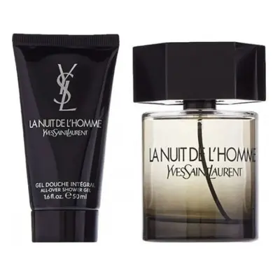 YSL Nuit Homme Set: EDT Spray 100ml + Sg 50ml