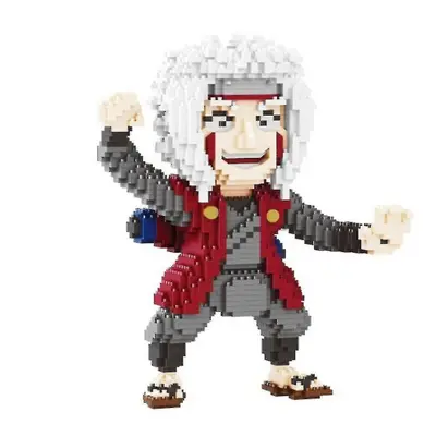 Naruto Jiraiya Building Blocks Puzzle Micro 3D Figures Educational Brick Toys