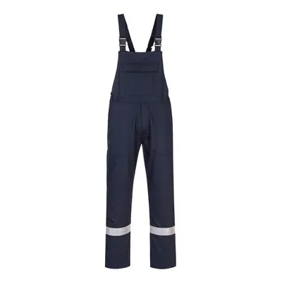 (L, Navy) Portwest Mens Iona Bizweld Bib And Brace Overall