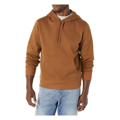 Amazon Essentials Men's Hooded Fleece Sweatshirt (Available in Big & Tall) Toffee Brown Small